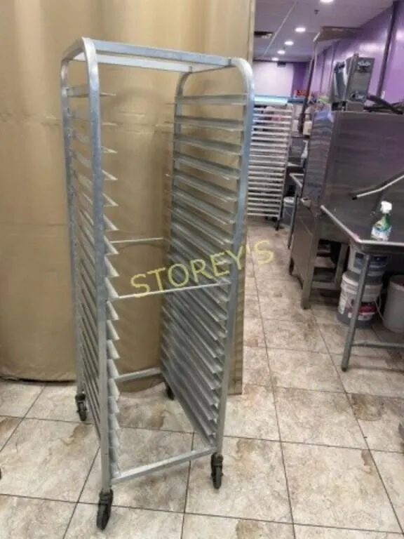 Full Size Mobile Bakers Rack