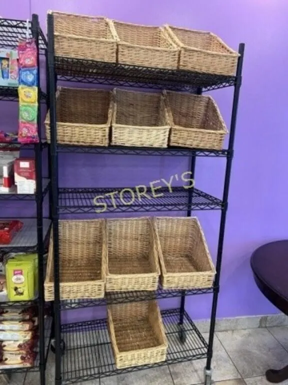 10 Wicker Baskets