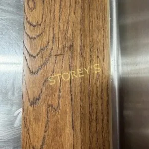 3.25 x 3/4" Handscrapped Saddle Hardwood