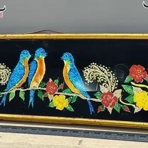 Hand Crafted Foil Art 35.5”x9”. *NO SHIPPING
