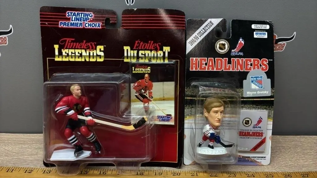 Timeless Legends Bobby Hull & Headliners Wayne