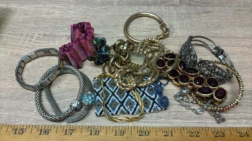 Costume Jewelry Bracelets.