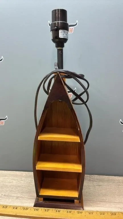 Boat Table Lamp. 17.5”H. *NO SHIPPING