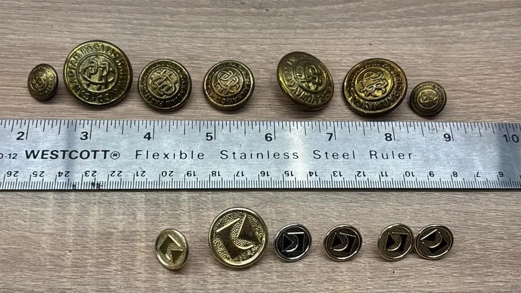 Canadian Pacific Railway Asst. Buttons. *SC