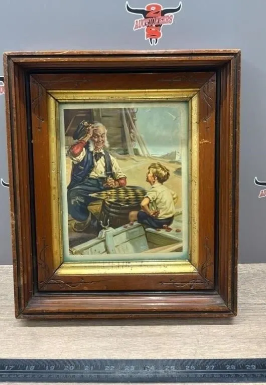Stumped By Gum Framed Print 12.5”x15.5”. Some