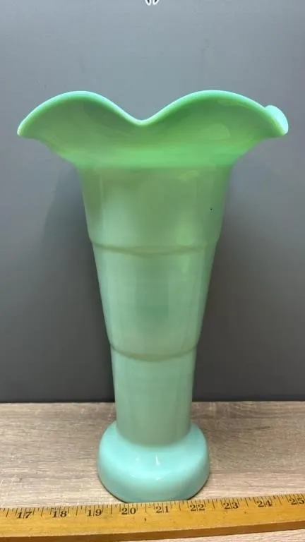Altaglass Vase. 11.5”H.