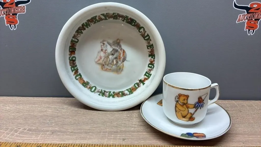 Vintage Children’s Dishes.