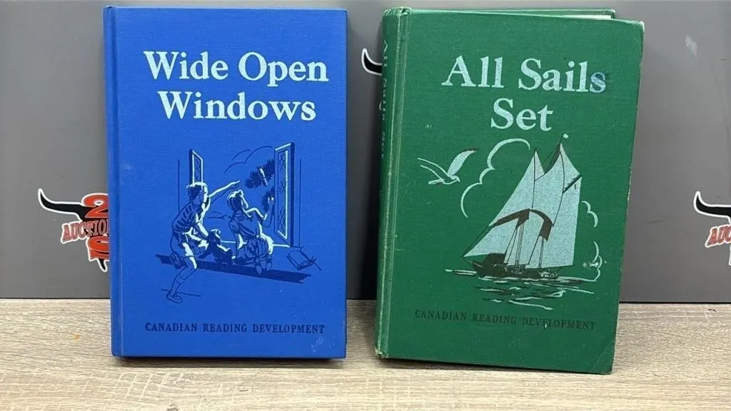 2 Asst. Canadian Reading Development Books.