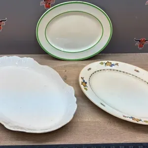 3 Asst. Serving Platters. *NO SHIPPING