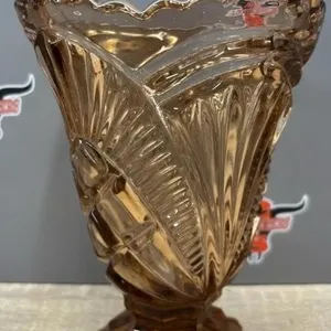 Vintage Glass 8” Vase.