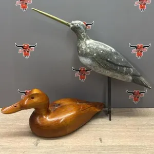 Wooden Bird Figures. *NO SHIPPING