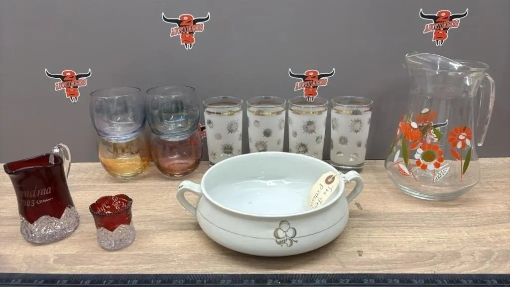 Asst. Glassware. *NO SHIPPING