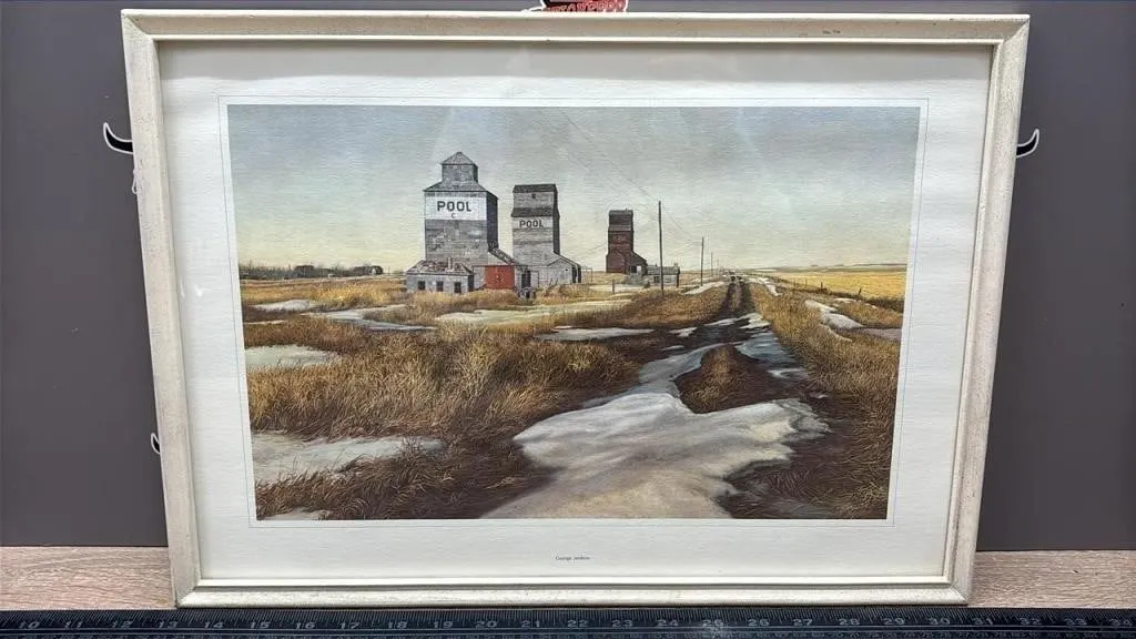 Framed Print By George Jenkins 18”x12.5”.