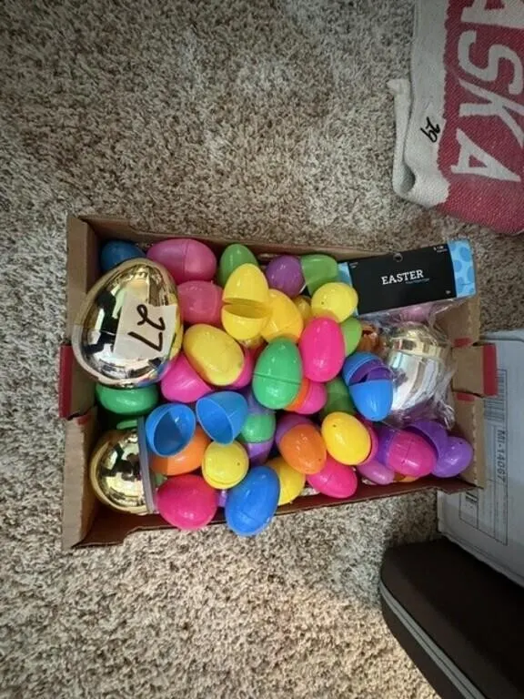 PLASTIC EASTER EGGS