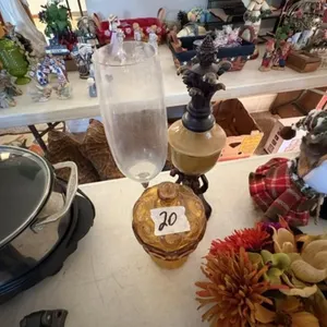 COIN GLASS JAR & MICS