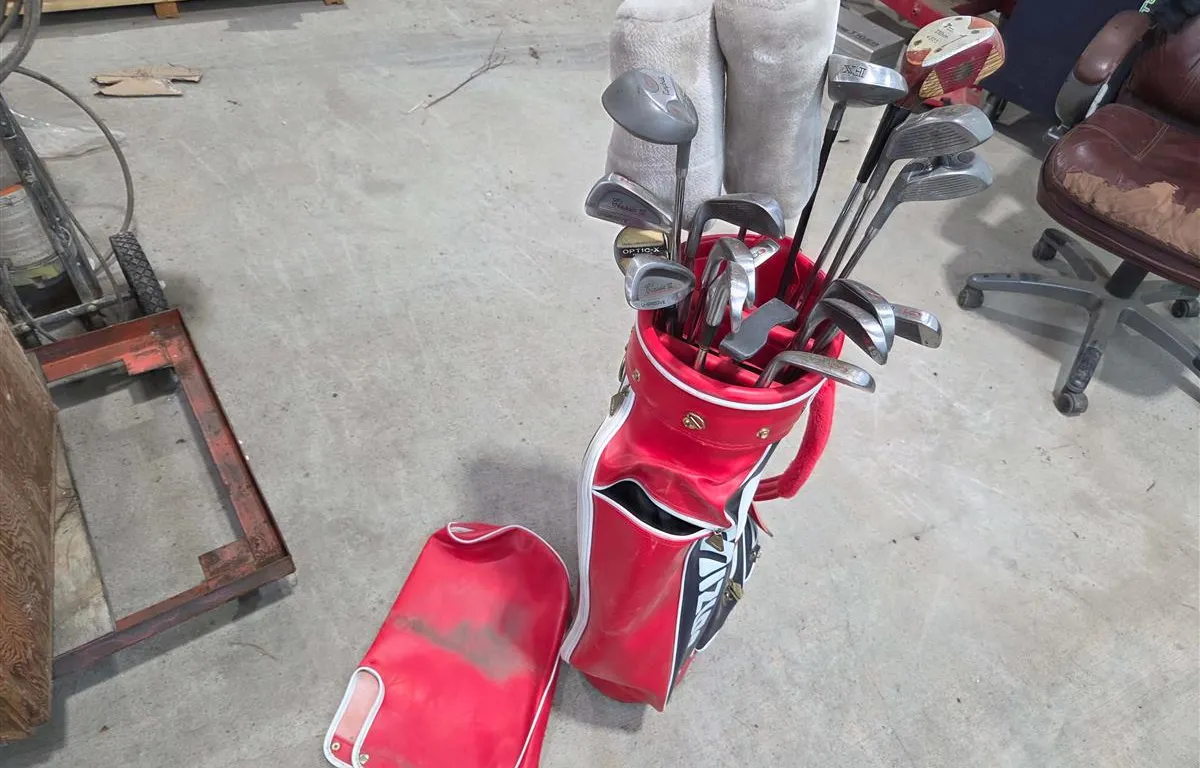 Mixed Golf Club Set w/ Dunlop Bag
UNRESERVED