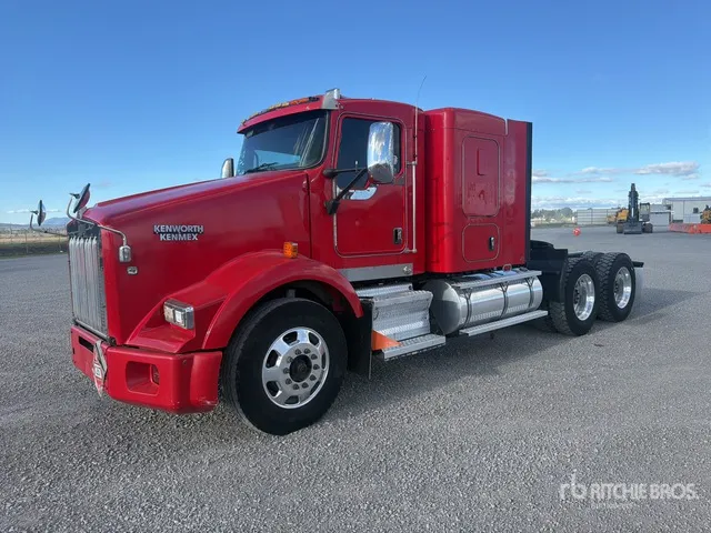 2016 Kenworth T800 6x4 Tractocamion con Dormitorio / T/A Sleeper Truck Tractor
