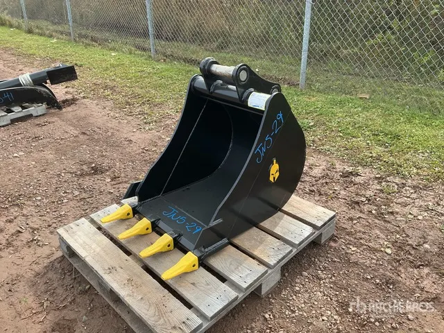 Trojan 24 in Digging Excavator Bucket - Fits 65 mm Cat 311/312/313/314 Kobelco 140, Deere/Hitachi ZX120/135, Case 130/135, Doosan DX140 (Unused)