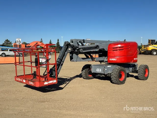 2009 Skyjack SJ46AJ 4WD Diesel Articulating Boom Lift