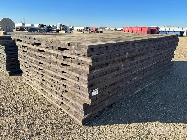 Quantity of (10) 7 ft 2 in x 12 ft Access Mats