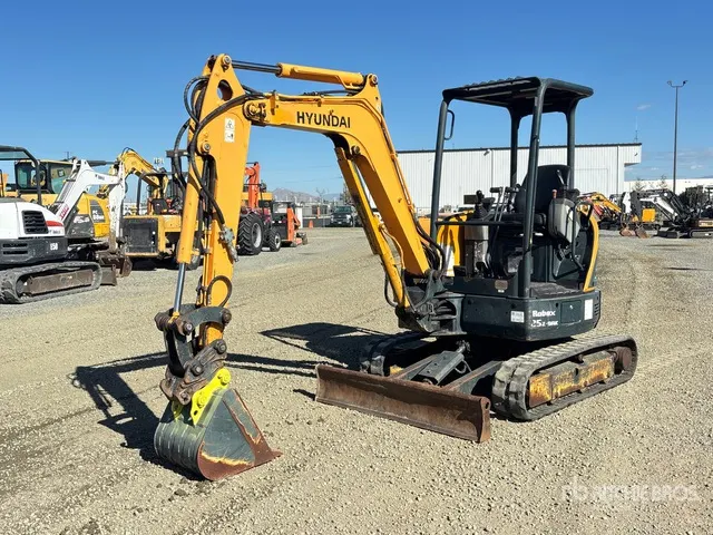 2018 Hyundai Robex 25Z9AK Mini Excavator