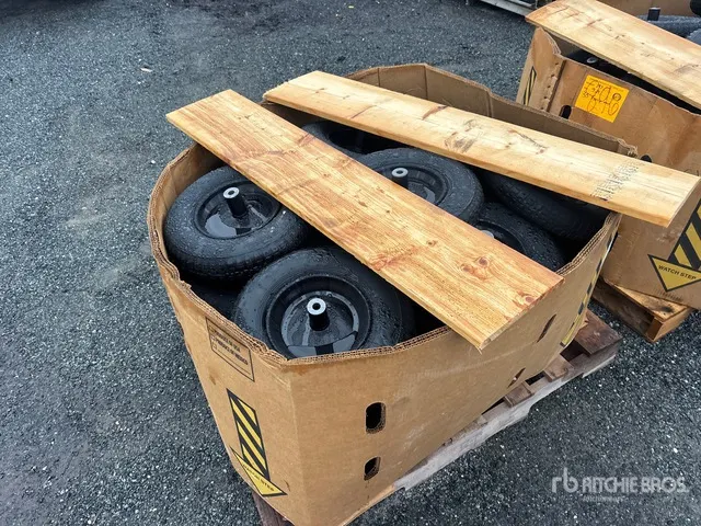 Quantity of (2) Pallets of Pneumatic Wheelbarrow Tires