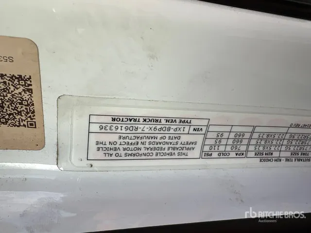 2024 Peterbilt 579 T/A Sleeper Truck Tractor