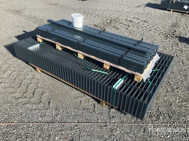 Qty of 75 Meter (1,43m x 2,50m) Site Fence (Unused)