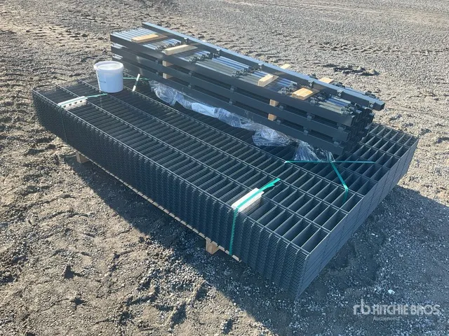 Qty of 75 Meter (1,63m x 2,50m) Site Fence (Unused)