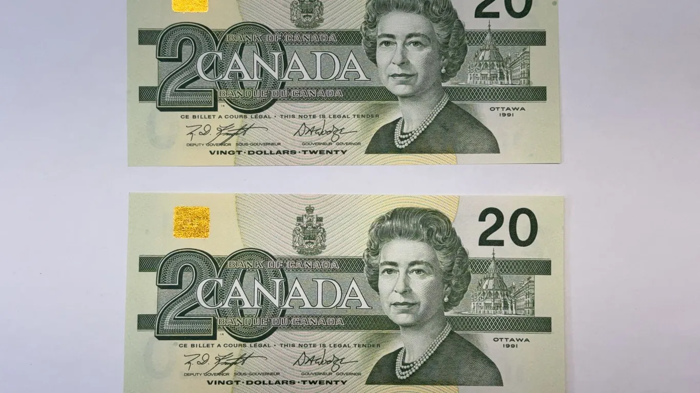 2- 1981 Canada $20 Notes