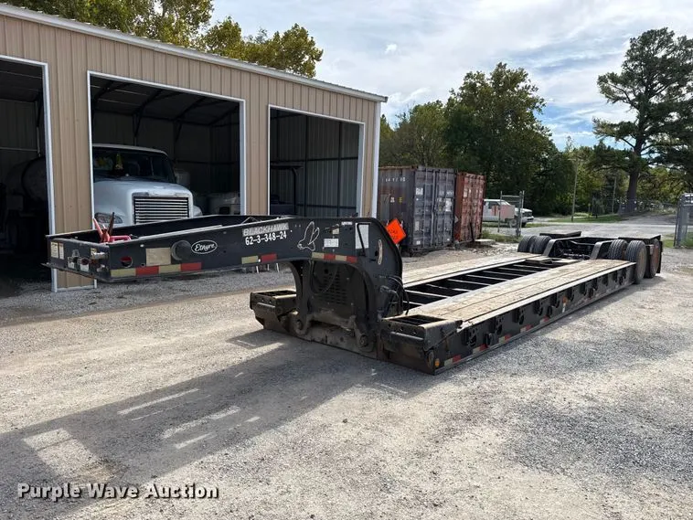 2009 Etnyre Blackhawk PRTN35TD lowboy equipment trailer