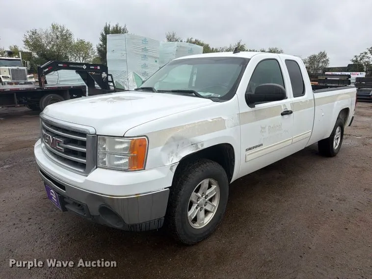 2012 GMC Sierra 1500 Ext. Cab pickup truck