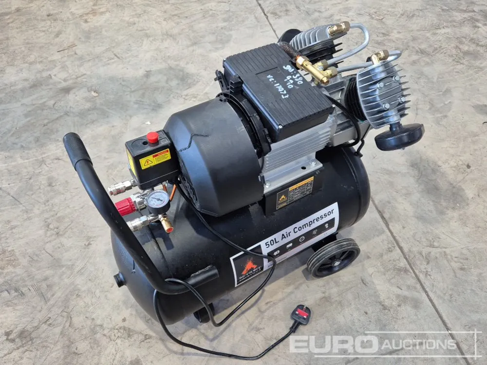 Detroit 50 Litre Garage Air Compressor