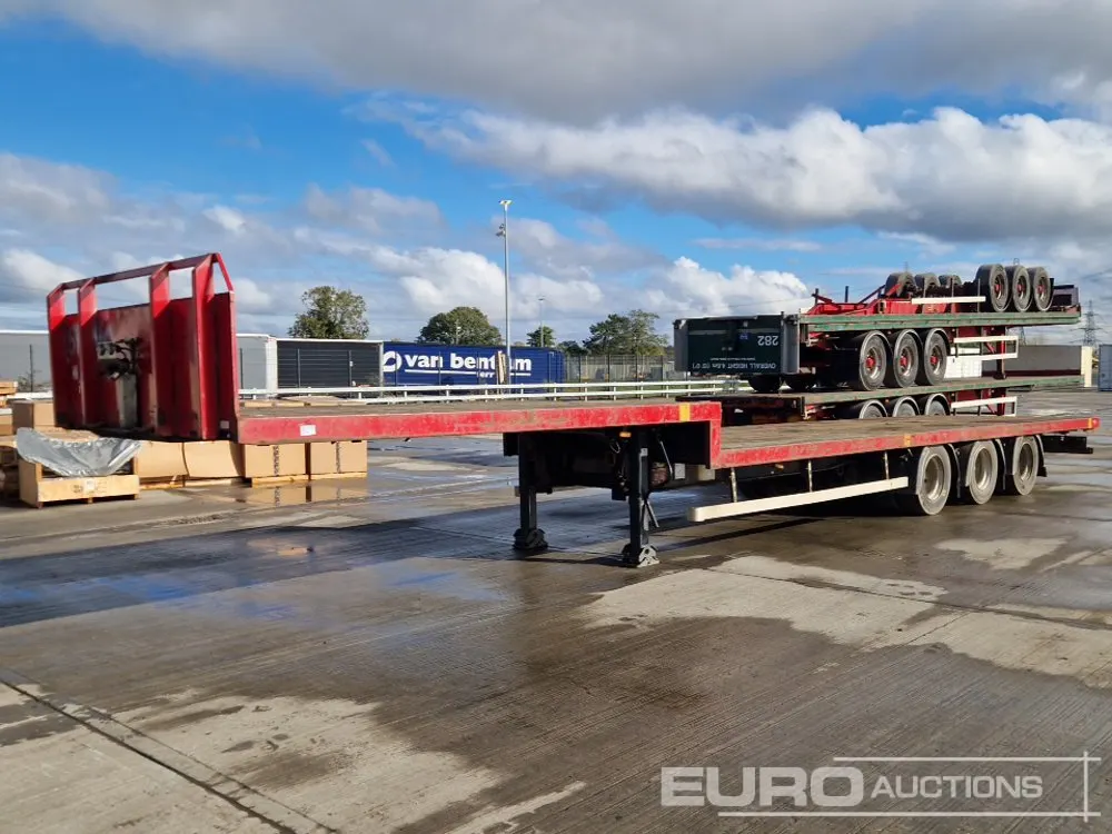 SDC Tri Axle Step Frame Low Loader Trailer