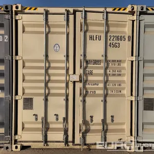 2025 40' HC Container, 4 Side Doors, One End Door (GCC DUTIES NOT PAID) 