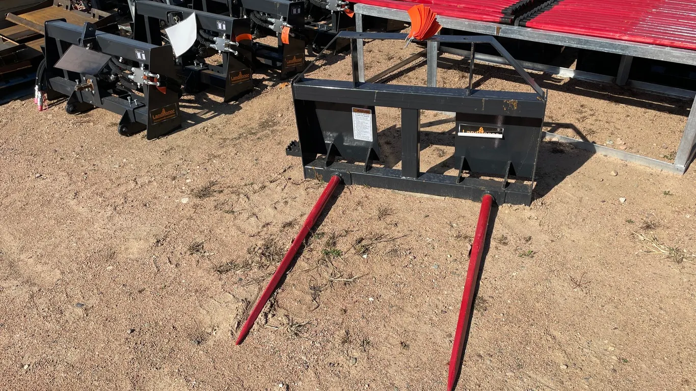 LandHonor Bale Spear Frame Attachment