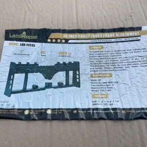 LandHonor 45" Pallet Fork Frame Attachment