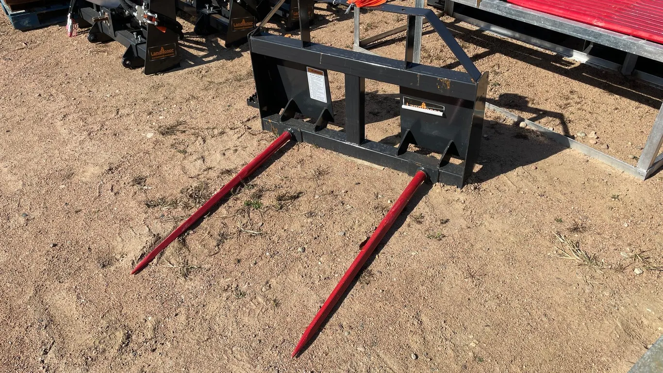 LandHonor Bale Spear Frame Attachment
