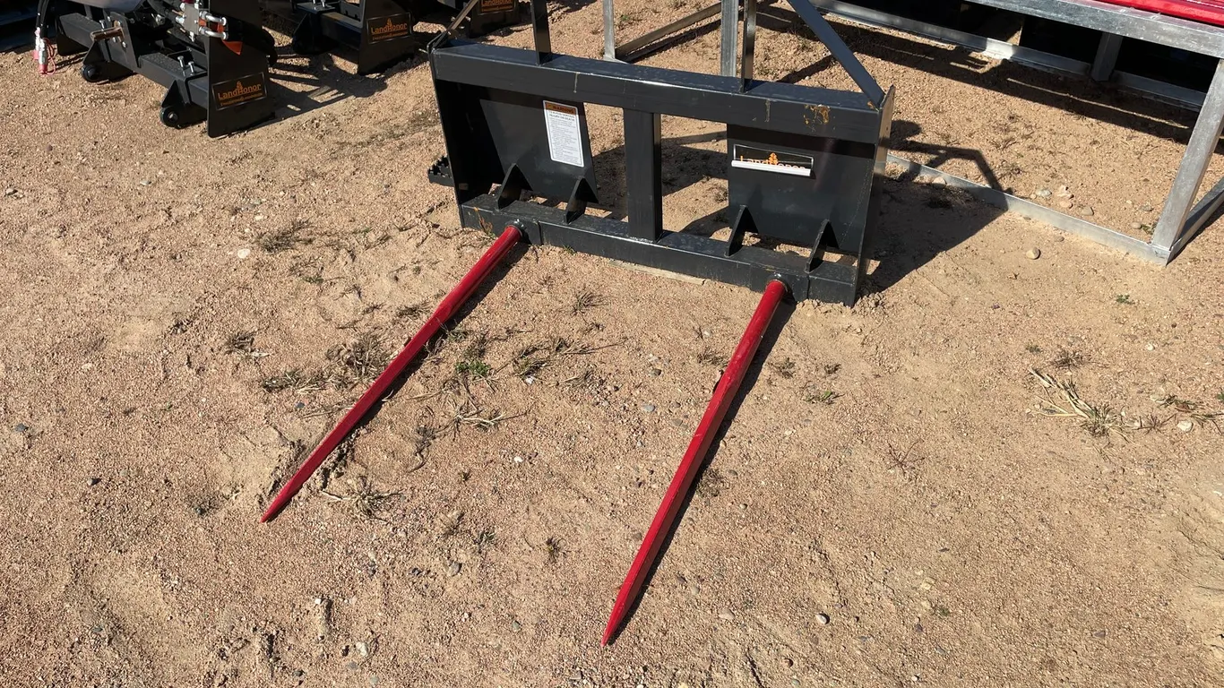 LandHonor Bale Spear Frame Attachment