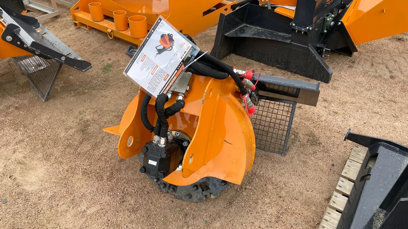 LandHonor Skid Steer Stump Grinder Attachment