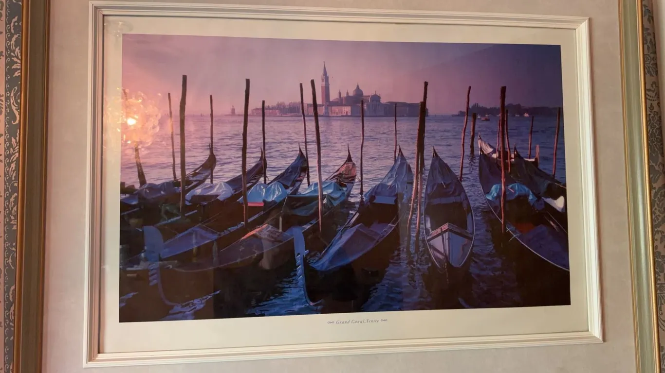 Framed Photograhic Print Grand Canal, Venice 1996