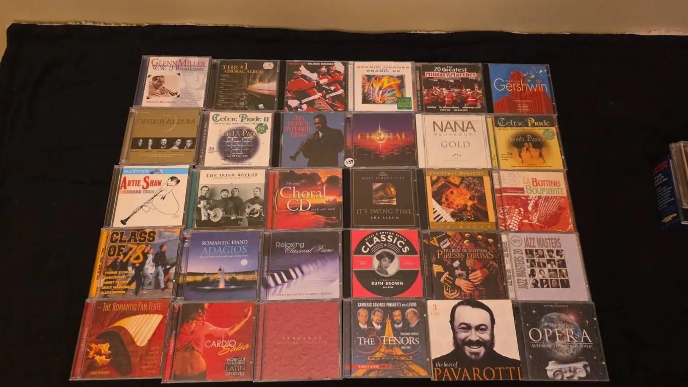 43 Classical, Jazz, Vocal and Instrumental CD Albums Mixed Artists