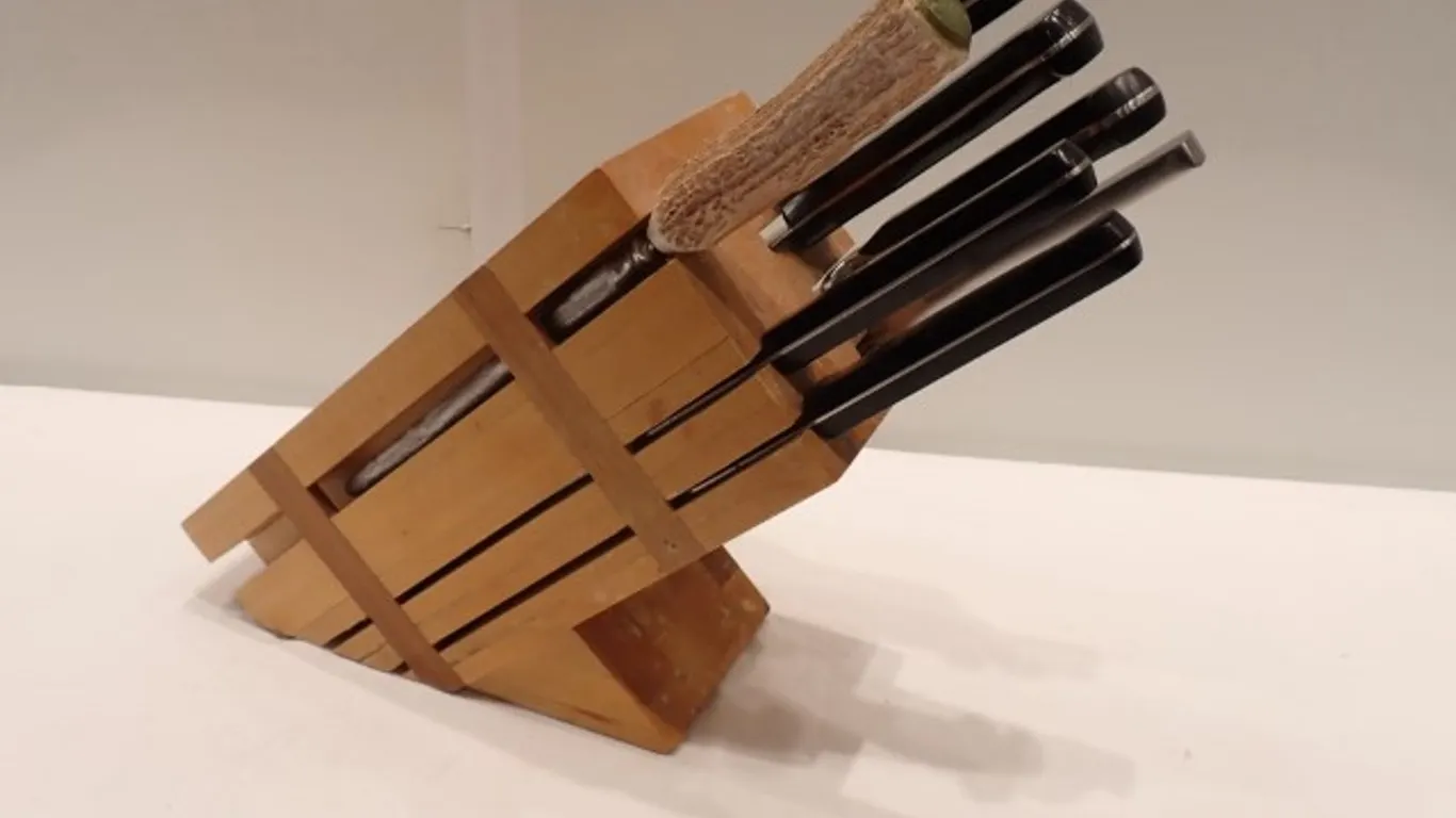 Henckels Wooden Block Knife Set