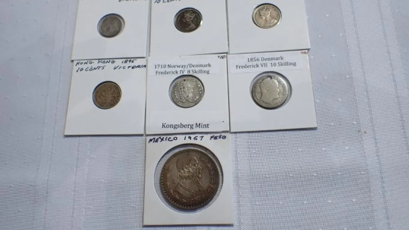 1700-1900s International Coins