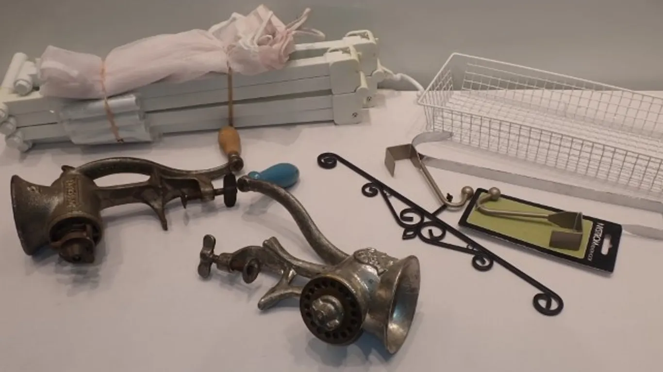 Meat Grinders and Various Items