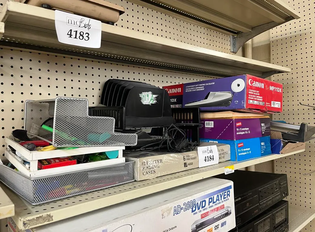 Assorted Office Supplies