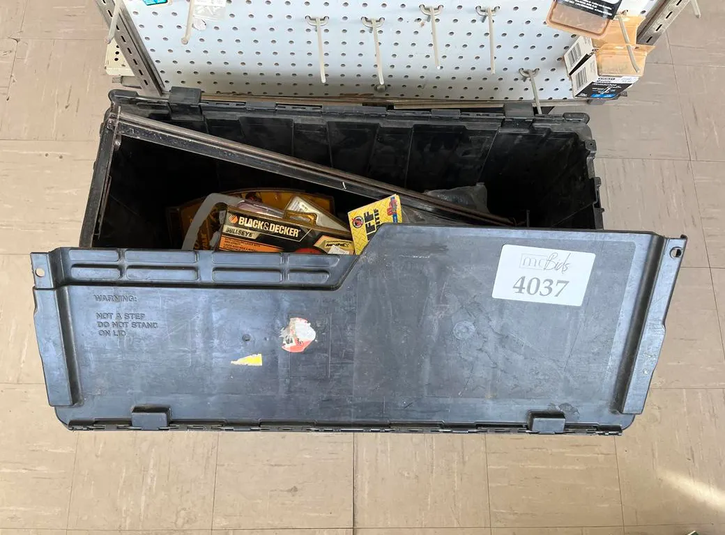 Tote of Assorted Tools
