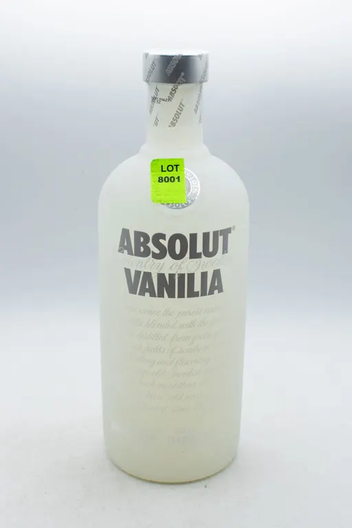 ABSOLUT VODKA VANILLA INFUSED 750ML 40%