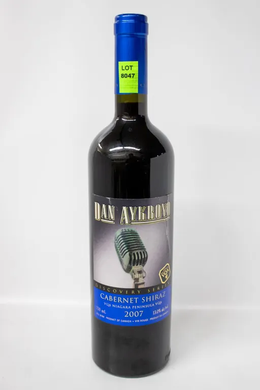 DAN AYKROYD DISCOVERY SERIES CABERNET SHIRAZ 2007