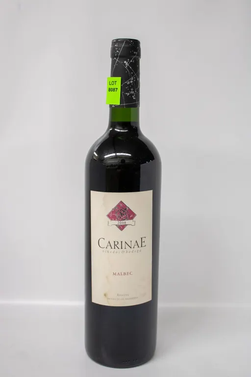 2008 CARINAE MALBEC RESERVA 750ML 14.5%